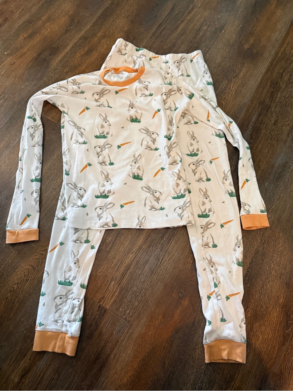 Burt’s Bees Organjc Bunny Print Easter Pjs